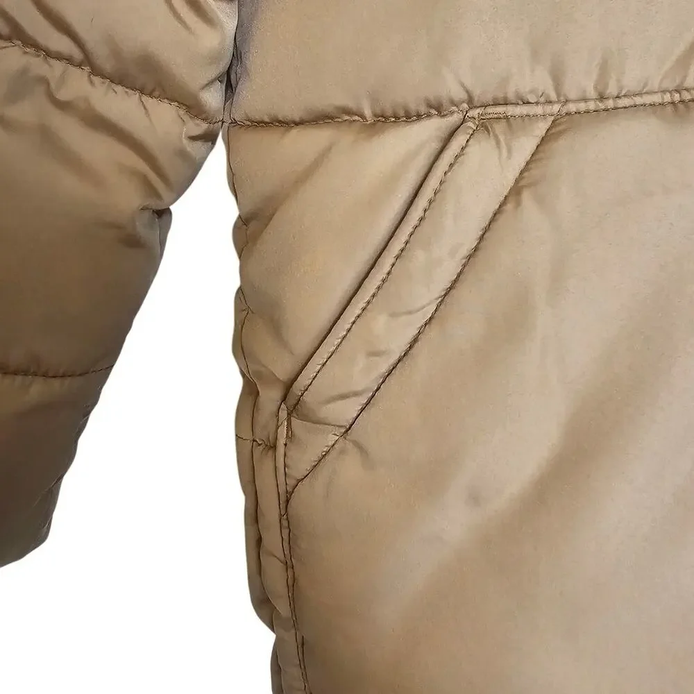Gap Kids Acorn Tan Cold Control Max Puffer Academia Winter Utility Coat